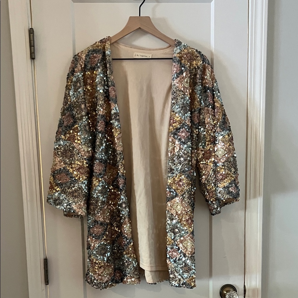 By Together Multicolor Sequin Jacket
